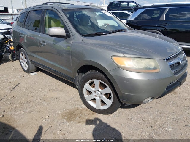 2007 Hyundai Santa Fe Limited/se მანქანა იყიდება აუქციონზე, vin: 5NMSH13E27H074612, აუქციონის ნომერი: 46051971