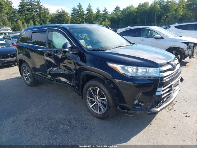 2019 Toyota Highlander Xle მანქანა იყიდება აუქციონზე, vin: 5TDJZRFH1KS946992, აუქციონის ნომერი: 46052011