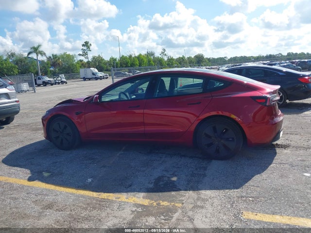 2025 Tesla Model 3 Long Range Rear-wheel Drive/standard Rear-wheel Drive მანქანა იყიდება აუქციონზე, vin: 5YJ3E1EA8SF015663, აუქციონის ნომერი: 46052012