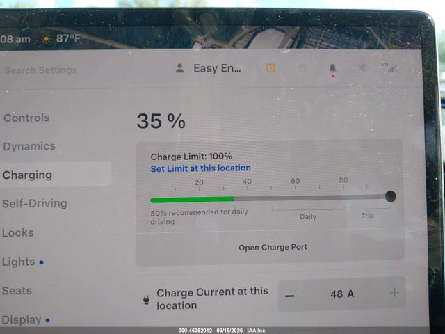 2025 Tesla Model 3 Long Range Rear-wheel Drive/standard Rear-wheel Drive მანქანა იყიდება აუქციონზე, vin: 5YJ3E1EA8SF015663, აუქციონის ნომერი: 46052012