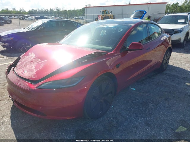 2025 Tesla Model 3 Long Range Rear-wheel Drive/standard Rear-wheel Drive მანქანა იყიდება აუქციონზე, vin: 5YJ3E1EA8SF015663, აუქციონის ნომერი: 46052012