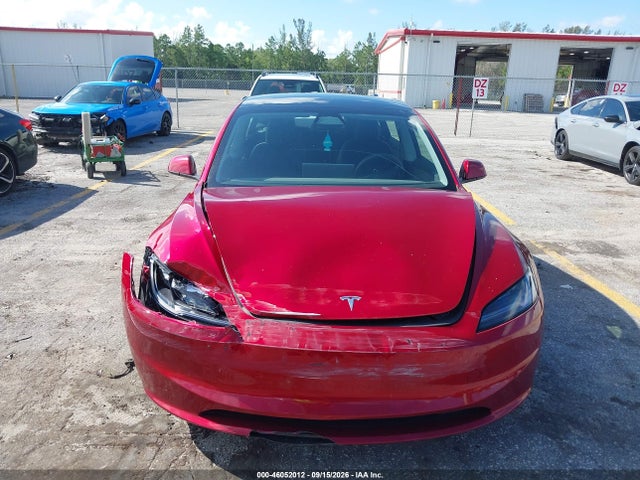 2025 Tesla Model 3 Long Range Rear-wheel Drive/standard Rear-wheel Drive მანქანა იყიდება აუქციონზე, vin: 5YJ3E1EA8SF015663, აუქციონის ნომერი: 46052012