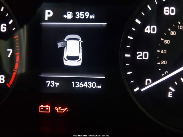 2019 Hyundai Tucson Se მანქანა იყიდება აუქციონზე, vin: KM8J2CA41KU941322, აუქციონის ნომერი: 46052059