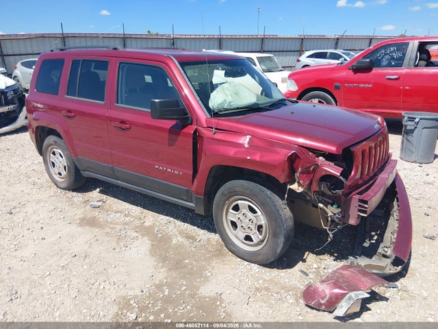 Продаж на аукціоні авто 2015 Jeep Patriot Sport, vin: 1C4NJPBB1FD263237, номер лоту: 46052114