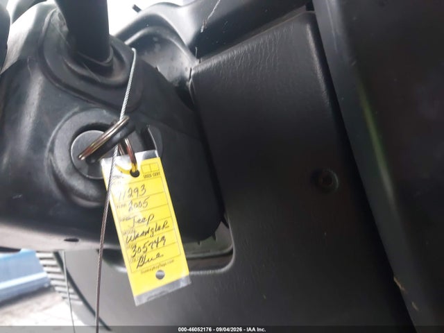 Продажа на аукционе авто 2005 Jeep Wrangler X, vin: 1J4FA39S65P305749, номер лота: 46052176