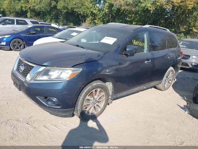 2014 Nissan Pathfinder Platinum/s/sl/sv მანქანა იყიდება აუქციონზე, vin: 5N1AR2MM4EC694101, აუქციონის ნომერი: 46052177
