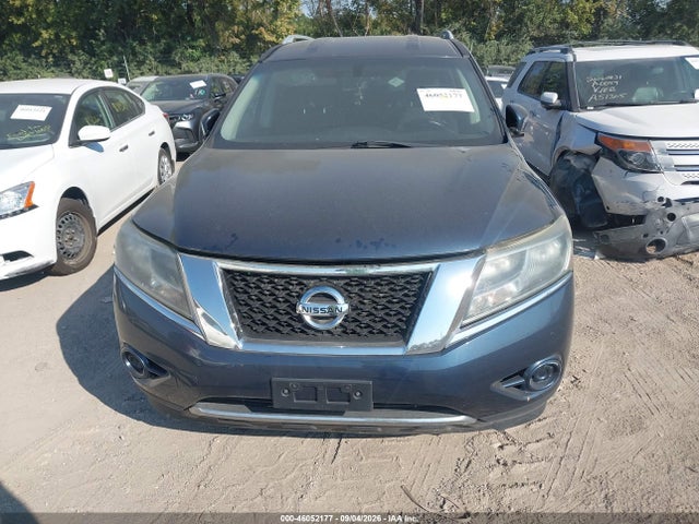 2014 Nissan Pathfinder Platinum/s/sl/sv მანქანა იყიდება აუქციონზე, vin: 5N1AR2MM4EC694101, აუქციონის ნომერი: 46052177