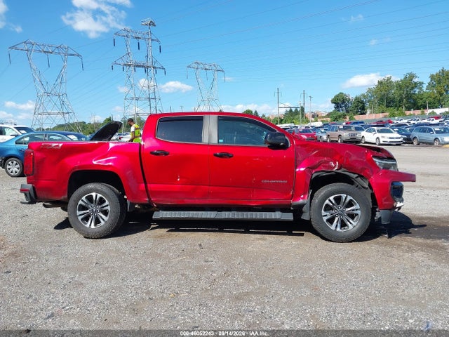 Продаж на аукціоні авто 2021 Chevrolet Colorado 4wd  Short Box Z71, vin: 1GCGTDEN7M1208779, номер лоту: 46052243