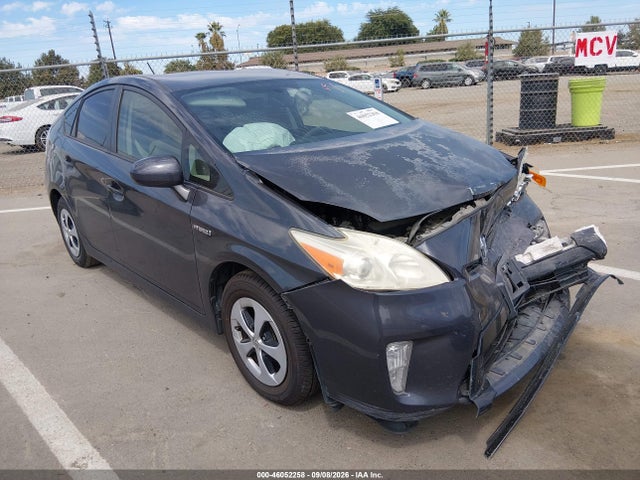 2012 Toyota Prius Two მანქანა იყიდება აუქციონზე, vin: JTDKN3DU1C1540805, აუქციონის ნომერი: 46052258