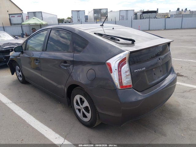 2012 Toyota Prius Two მანქანა იყიდება აუქციონზე, vin: JTDKN3DU1C1540805, აუქციონის ნომერი: 46052258