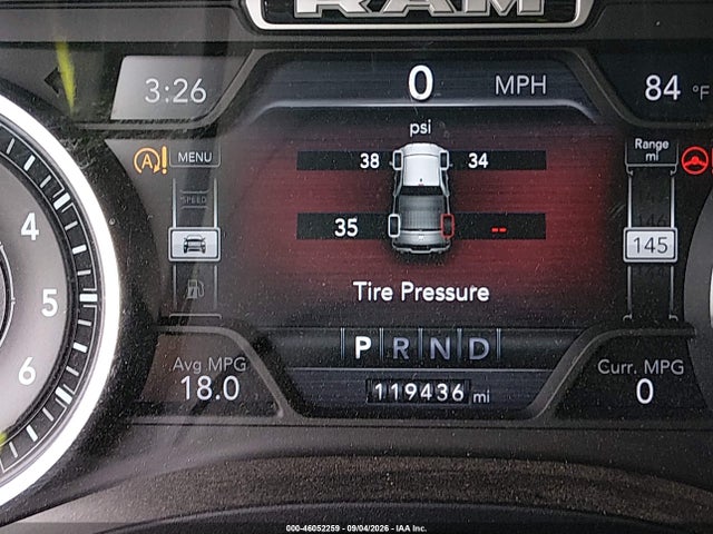 2019 Ram 1500 Laramie  4x4 5'7 Box მანქანა იყიდება აუქციონზე, vin: 1C6SRFJT3KN918039, აუქციონის ნომერი: 46052259