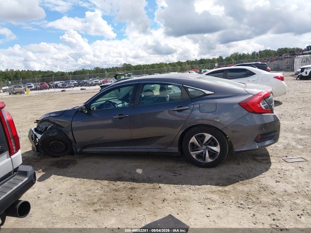 46052281 :رقم المزاد ، 2HGFC2F60KH519736 vin ، 2019 Honda Civic Lx مزاد بيع
