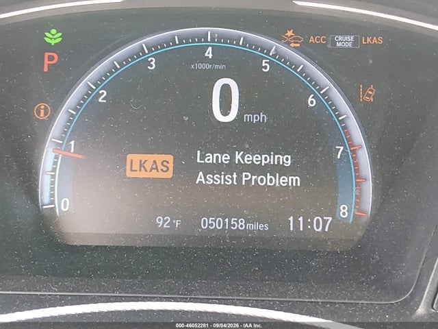 46052281 :رقم المزاد ، 2HGFC2F60KH519736 vin ، 2019 Honda Civic Lx مزاد بيع
