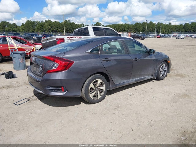 46052281 :رقم المزاد ، 2HGFC2F60KH519736 vin ، 2019 Honda Civic Lx مزاد بيع