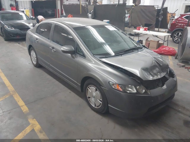 46052400 :رقم المزاد ، JHMFA36207S015029 vin ، 2007 Honda Civic Hybrid مزاد بيع