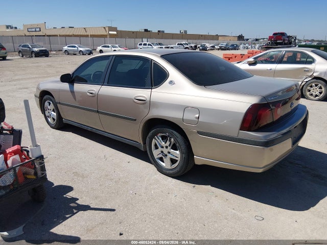 Продажа на аукционе авто 2003 Chevrolet Impala, vin: 2G1WF52E439306667, номер лота: 46052424