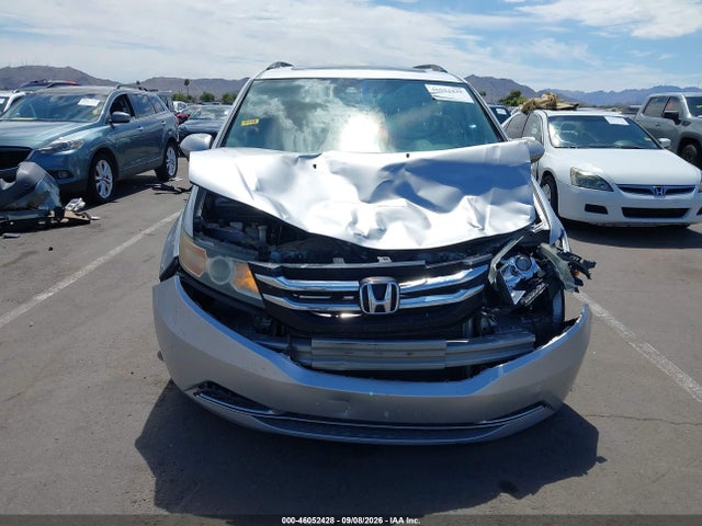 46052428 :رقم المزاد ، 5FNRL5H6XEB077228 vin ، 2014 Honda Odyssey Ex-l مزاد بيع