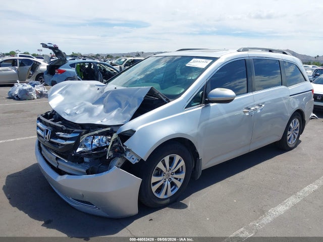 46052428 :رقم المزاد ، 5FNRL5H6XEB077228 vin ، 2014 Honda Odyssey Ex-l مزاد بيع