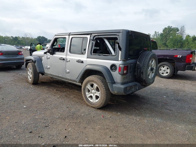 2020 Jeep Wrangler Unlimited Sport S 4x4 მანქანა იყიდება აუქციონზე, vin: 1C4HJXDN7LW269628, აუქციონის ნომერი: 46052436