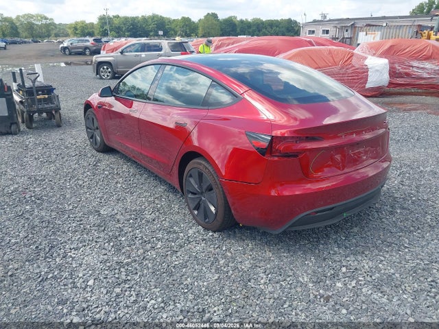 46052446 :رقم المزاد ، 5YJ3E1EA5SF901309 vin ، 2025 Tesla Model 3 Long Range Rear-wheel Drive/standard Rear-wheel Drive مزاد بيع