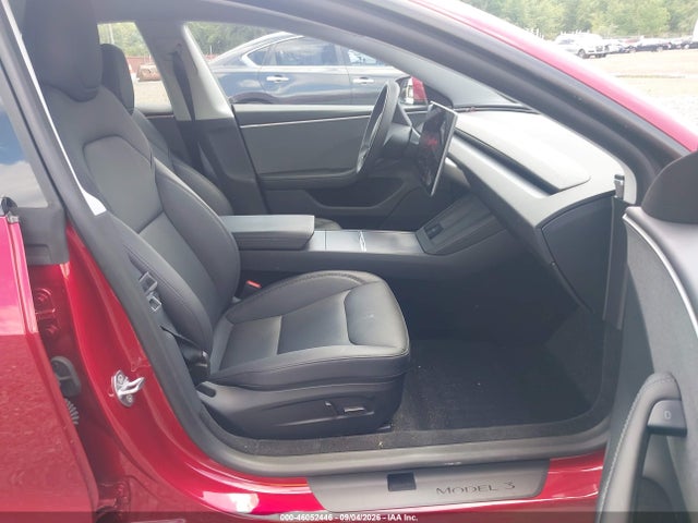 46052446 :رقم المزاد ، 5YJ3E1EA5SF901309 vin ، 2025 Tesla Model 3 Long Range Rear-wheel Drive/standard Rear-wheel Drive مزاد بيع