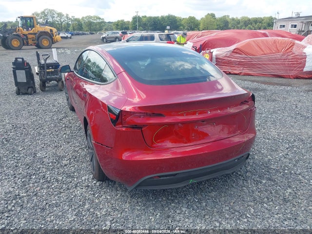 46052446 :رقم المزاد ، 5YJ3E1EA5SF901309 vin ، 2025 Tesla Model 3 Long Range Rear-wheel Drive/standard Rear-wheel Drive مزاد بيع