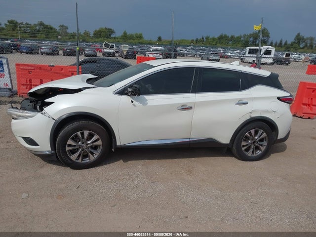 2017 Nissan Murano S მანქანა იყიდება აუქციონზე, vin: 5N1AZ2MGXHN173516, აუქციონის ნომერი: 46052514