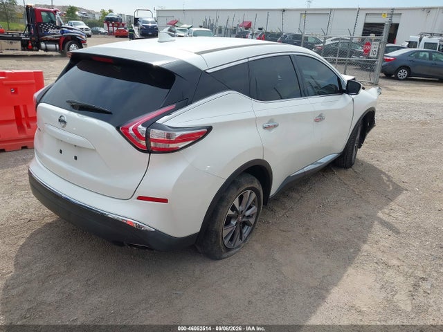 2017 Nissan Murano S მანქანა იყიდება აუქციონზე, vin: 5N1AZ2MGXHN173516, აუქციონის ნომერი: 46052514