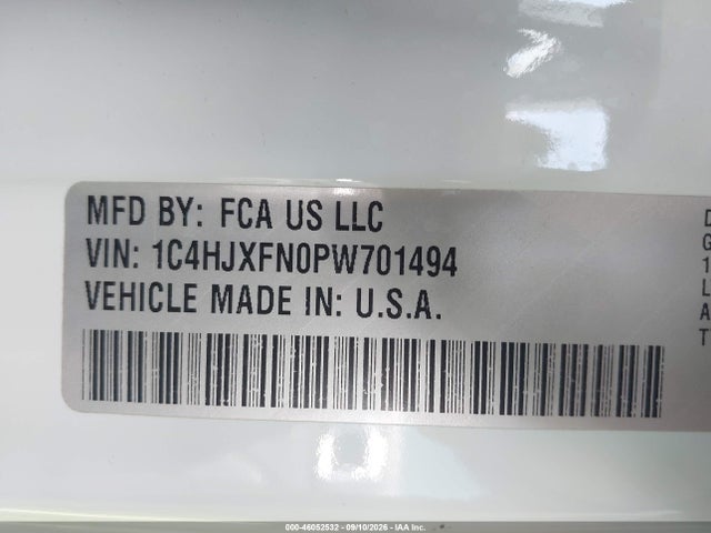 1C4HJXFN0PW701494 Jeep Wrangler 4-door Rubicon 4x4