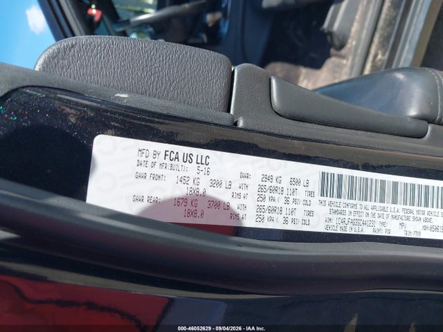 Jeep Grand Cherokee Laredo 2016 1C4RJFAG3GC441231 Image 9
