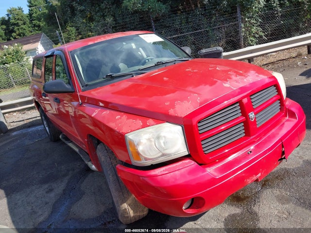 2006 Dodge Dakota Slt მანქანა იყიდება აუქციონზე, vin: 1D7HE48N06S605490, აუქციონის ნომერი: 46052674