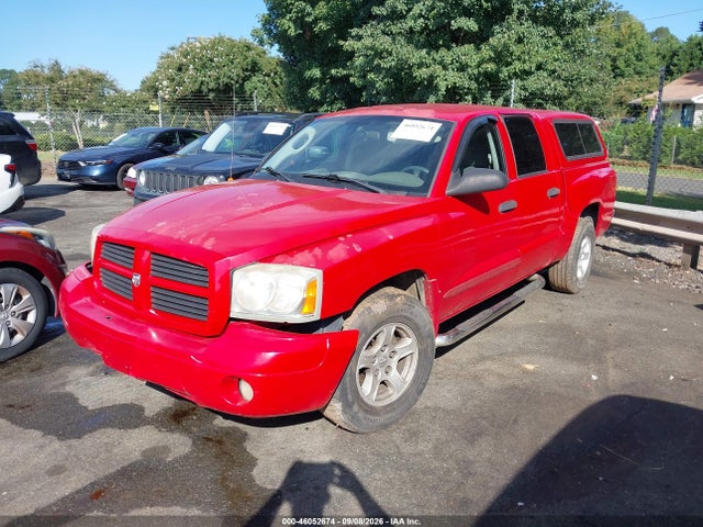 2006 Dodge Dakota Slt მანქანა იყიდება აუქციონზე, vin: 1D7HE48N06S605490, აუქციონის ნომერი: 46052674