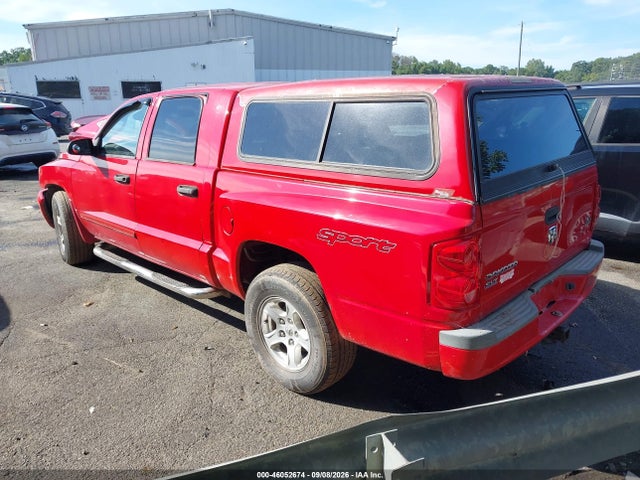 2006 Dodge Dakota Slt მანქანა იყიდება აუქციონზე, vin: 1D7HE48N06S605490, აუქციონის ნომერი: 46052674