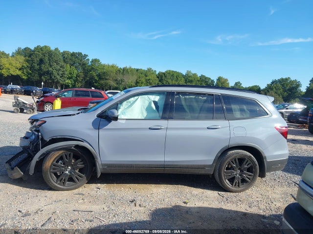 2022 Honda Pilot Awd Black Edition მანქანა იყიდება აუქციონზე, vin: 5FNYF6H75NB052920, აუქციონის ნომერი: 46052769