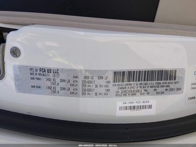 Chrysler Pacifica Hybrid Touring Plus 2018 2C4RC1H70JR163616 Image 9