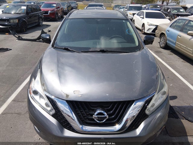46052847 :رقم المزاد ، 5N1AZ2MG6HN191799 vin ، 2017 Nissan Murano Platinum مزاد بيع