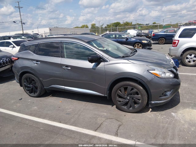 46052847 :رقم المزاد ، 5N1AZ2MG6HN191799 vin ، 2017 Nissan Murano Platinum مزاد بيع