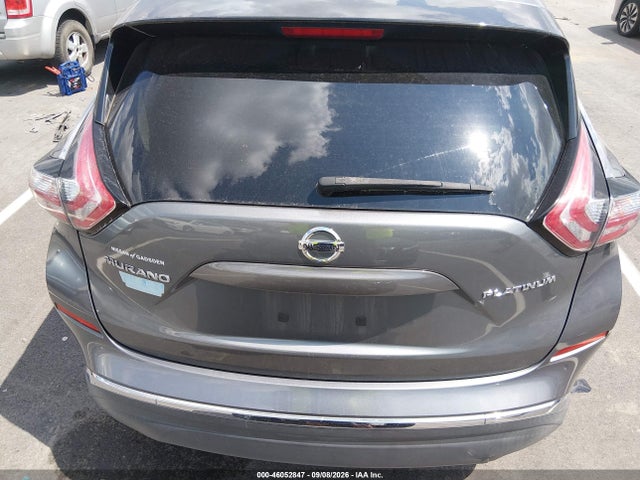 46052847 :رقم المزاد ، 5N1AZ2MG6HN191799 vin ، 2017 Nissan Murano Platinum مزاد بيع