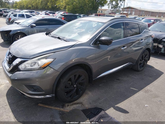 46052847 :رقم المزاد ، 5N1AZ2MG6HN191799 vin ، 2017 Nissan Murano Platinum مزاد بيع