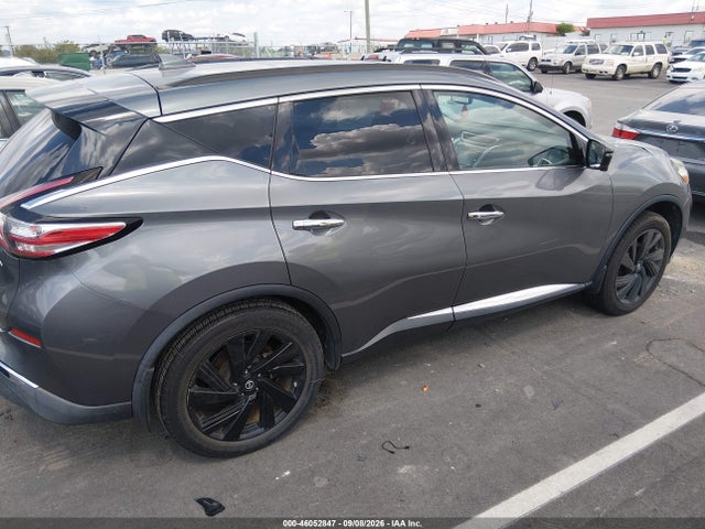 46052847 :رقم المزاد ، 5N1AZ2MG6HN191799 vin ، 2017 Nissan Murano Platinum مزاد بيع
