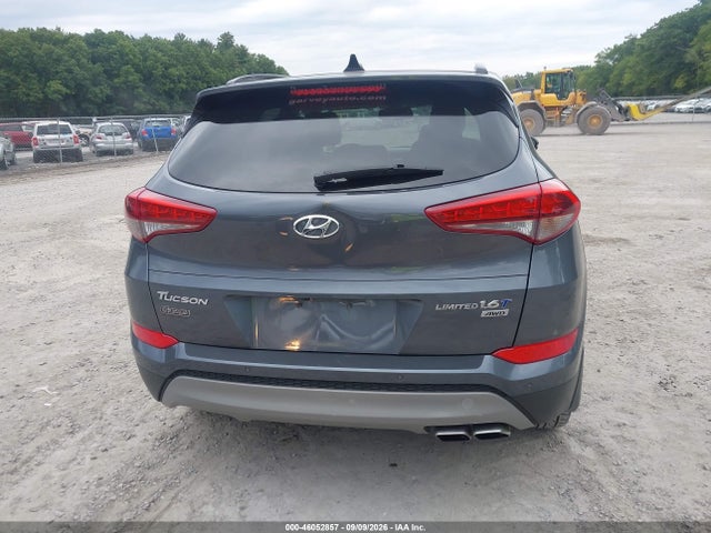 2017 Hyundai Tucson Limited მანქანა იყიდება აუქციონზე, vin: KM8J3CA23HU307532, აუქციონის ნომერი: 46052857