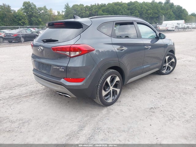 2017 Hyundai Tucson Limited მანქანა იყიდება აუქციონზე, vin: KM8J3CA23HU307532, აუქციონის ნომერი: 46052857