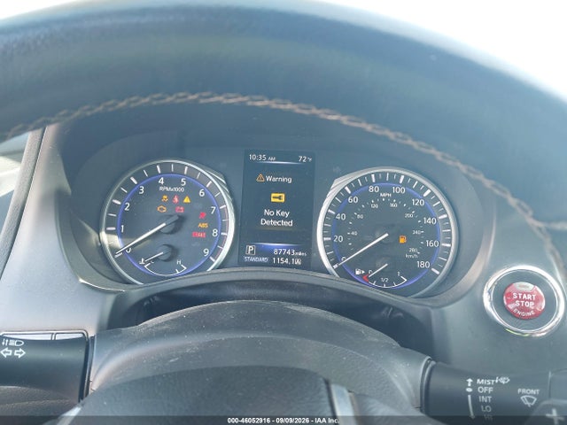 46052916 :رقم المزاد ، JN1EV7EL9JM390418 vin ، 2018 Infiniti Q60 3.0t Sport مزاد بيع
