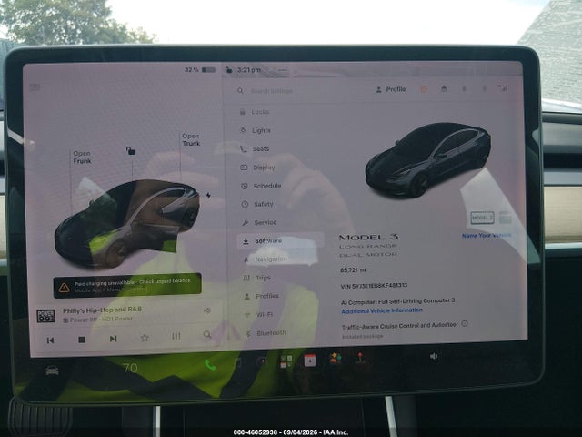 Auction sale of the 2019 Tesla Model 3 Long Range/performance, vin: 5YJ3E1EB8KF481313, lot number: 46052938