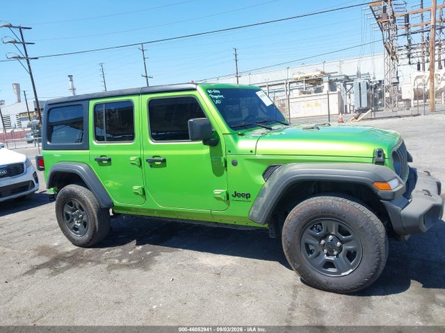 Aukcja sprzedaży 2025 Jeep Wrangler 4-door Sport 4x4, vin: 1C4PJXDG0SW553114, numer aukcji: 46052941