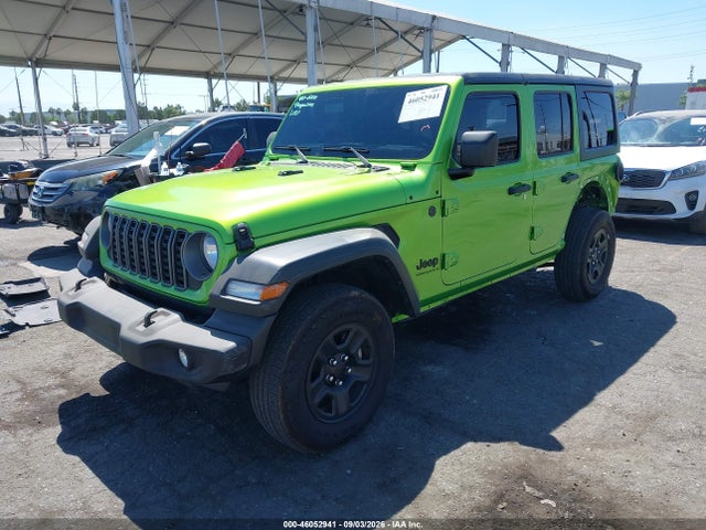 Aukcja sprzedaży 2025 Jeep Wrangler 4-door Sport 4x4, vin: 1C4PJXDG0SW553114, numer aukcji: 46052941
