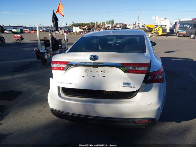 46052984 :رقم المزاد ، 4T1BD1EB3FU040129 vin ، 2015 Toyota Avalon Hybrid Limited مزاد بيع