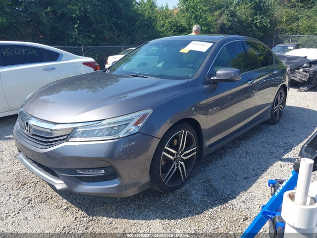 46053027 :رقم المزاد ، 1HGCR3F90HA023456 vin ، 2017 Honda Accord Touring V6 مزاد بيع