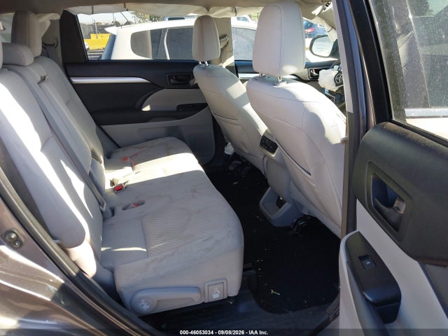 Toyota Highlander Le 2016 5TDZARFH3GS020661 Image 8