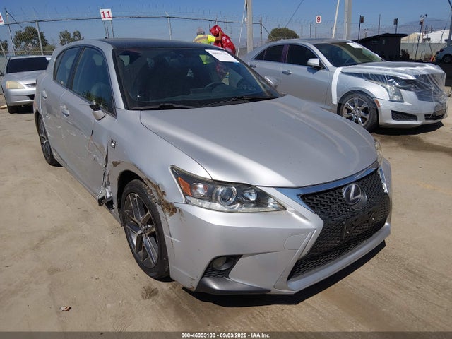 Auction sale of the 2015 Lexus Ct 200h, vin: JTHKD5BH4F2245330, lot number: 46053100